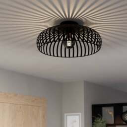 EGLO Mogano Flush Ceiling Light - thumbnail 1
