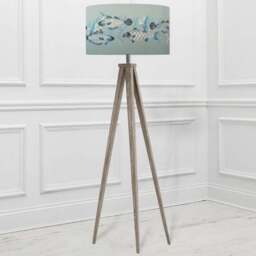 Aratus Tripod Floor Lamp with Barbeau Shade - thumbnail 2