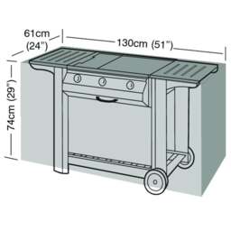 Medium Flatbed Barbecue Premium Super Tough Cover