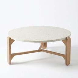 Evora 5 Seater Wood Lounging Set With Coffee Table - thumbnail 5