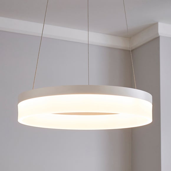 Mickie Integrated LED Hoop Semi Flush Ceiling Light - image 1