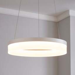 Mickie Integrated LED Hoop Semi Flush Ceiling Light - thumbnail 1