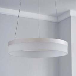 Mickie Integrated LED Hoop Semi Flush Ceiling Light - thumbnail 2