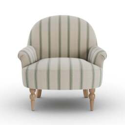 Petit Folkstone Stripe Armchair - thumbnail 6