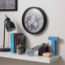 Football Round Wall Clock - thumbnail 1