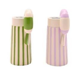 Raspberry Blossom Set of 2 Bow Candlestick Holders - thumbnail 5