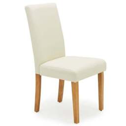 Hugo Set of 2 Dining Chairs, Faux Leather - thumbnail 3