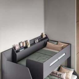 Slick Staircase Triple Bunk Bed - thumbnail 3