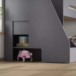 Slick Staircase Triple Bunk Bed - thumbnail 5