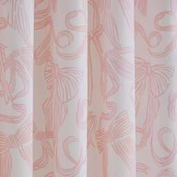Pink Bows Blackout Eyelet Curtains - thumbnail 3