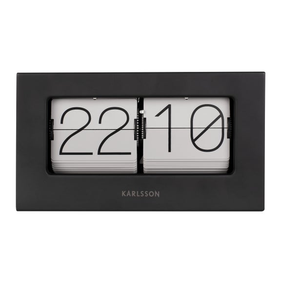 Karlsson Boxed Flip Mantel Clock - image 1