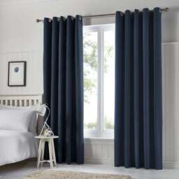 Tyla Blackout Eyelet Curtains - thumbnail 2