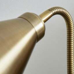 Newton Industrial Goose Neck Adjustable Table Lamp - thumbnail 3