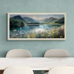 Artko Echoes of Ullswater by M. Torelli Framed Print