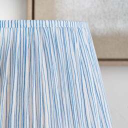 Pacific Lifestyle Thiago Stripe Pleated Tapered Lamp Shade - thumbnail 3