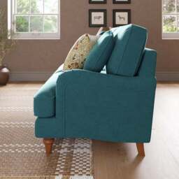 Beatrice II Velvet 3 Seater Sofa - thumbnail 3