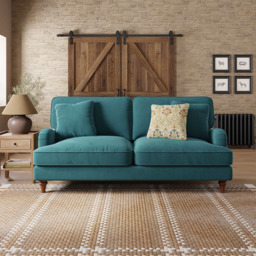 Beatrice II Velvet 3 Seater Sofa - thumbnail 1