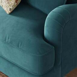 Beatrice II Velvet 3 Seater Sofa - thumbnail 4