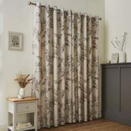 Bridget Etched Floral Blackout Eyelet Curtains - thumbnail 5