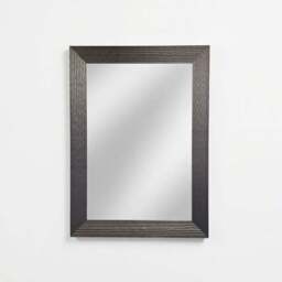 Yearn Wave Framed Bevelled Rectangle Wall Mirror - thumbnail 3