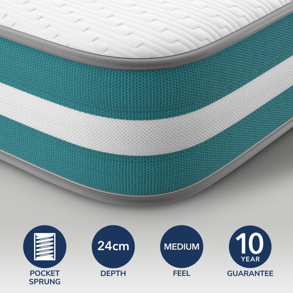 Silentnight Just Sleep Bliss Rolled Gel Mattress - image 1