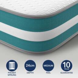 Silentnight Just Sleep Bliss Rolled Gel Mattress - thumbnail 1