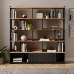 Georgi Extra Wide Bookcase - thumbnail 2