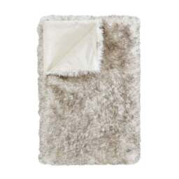 Catherine Lansfield Arctic Fox Throw Blanket 130cm x 170cm - thumbnail 5