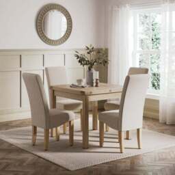 Olney Flip Top 4-6 Seater Dining Table - thumbnail 2