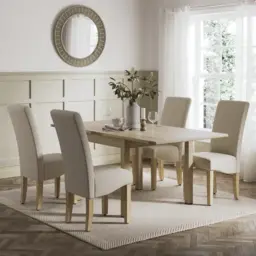 Olney Flip Top 4-6 Seater Dining Table - thumbnail 1