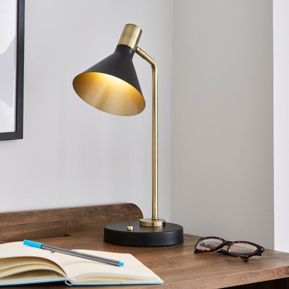 Morgan Industrial Adjustable Table Lamp - image 1