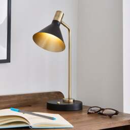Morgan Industrial Adjustable Table Lamp - thumbnail 1