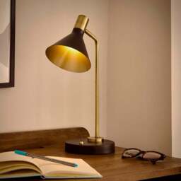 Morgan Industrial Adjustable Table Lamp - thumbnail 2