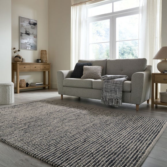 Nico Wool Woven Stripe Rug - image 1