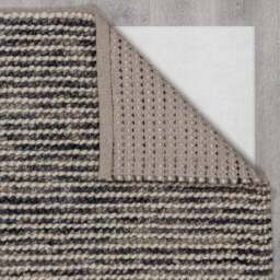 Nico Wool Woven Stripe Rug - thumbnail 3