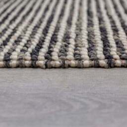 Nico Wool Woven Stripe Rug - thumbnail 4