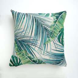 Palm Leaf Cushion Cover - thumbnail 1