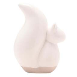 Country Living White Ceramic Squirrel Ornament - thumbnail 2