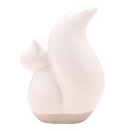 Country Living White Ceramic Squirrel Ornament - thumbnail 4