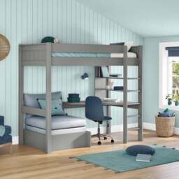 Classic Highsleeper with Desk And Chair Bed - thumbnail 2