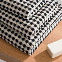 Rice Weave Cotton Towel - thumbnail 3
