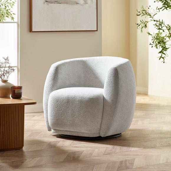 Bowline Chenille Swivel Accent Chair - image 1