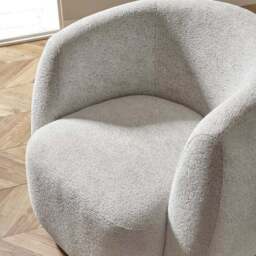 Bowline Chenille Swivel Accent Chair - thumbnail 2