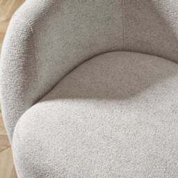 Bowline Chenille Swivel Accent Chair - thumbnail 3