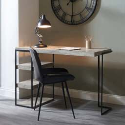 Jersey Desk, Concrete Effect - thumbnail 1