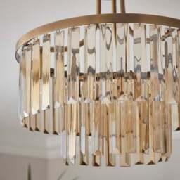 Audra 3 Light Semi Flush Ceiling Light - thumbnail 3