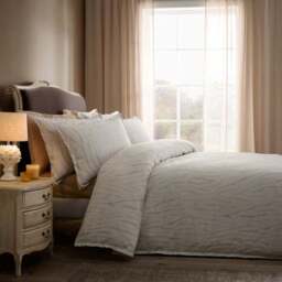 Dorma Whitworth 100% Cotton Jacquard Duvet Cover & Pillowcase Set - thumbnail 3
