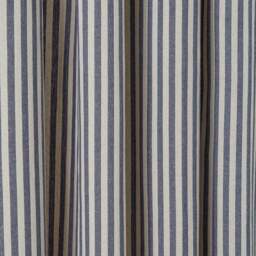 Linford Stripe Unlined Slot Top Curtains - thumbnail 3