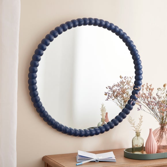 Bobbin Round Wall Mirror - image 1