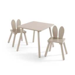 Kids Bunny Chairs and Play Table - thumbnail 4